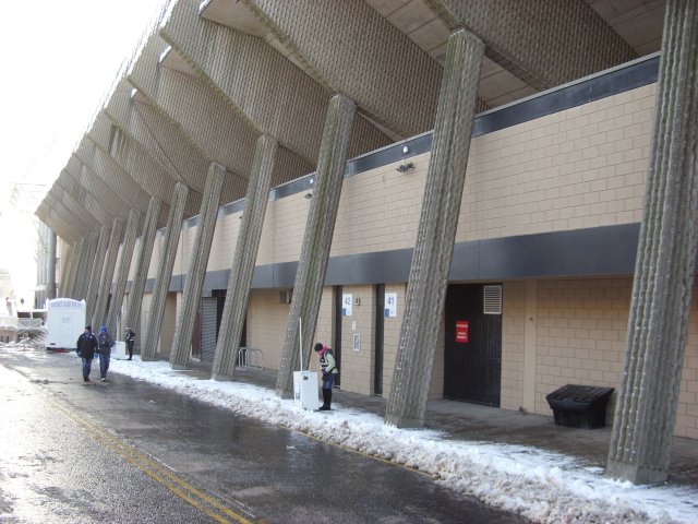 Rear of the East Stand